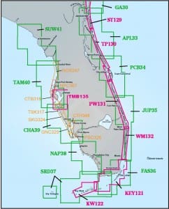 Captain Segull Charts - Florida