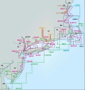 Captain Segull Charts - Northeast